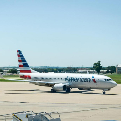 American Airlines Aircraft at Austin Bergstrom Airport