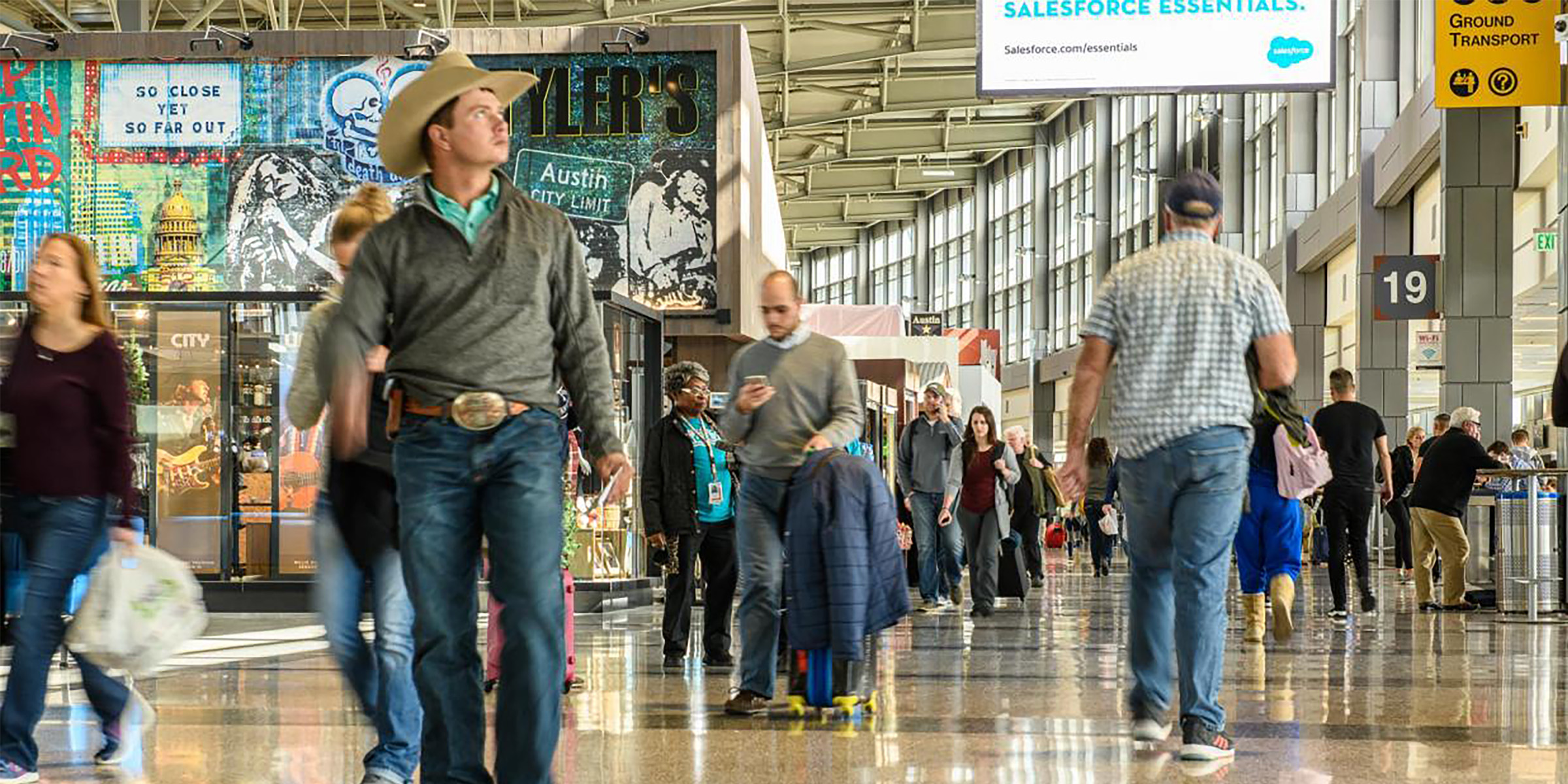 Austin Bergstrom Airport terminal