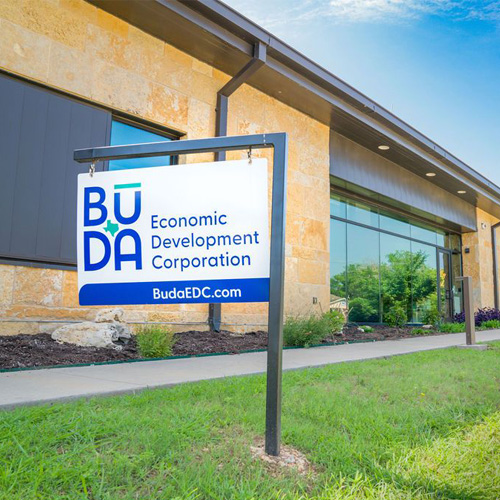 Buda Economic Development Corporation Signage