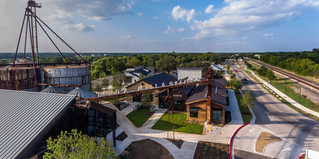 Buda Mill & Grain Aerial