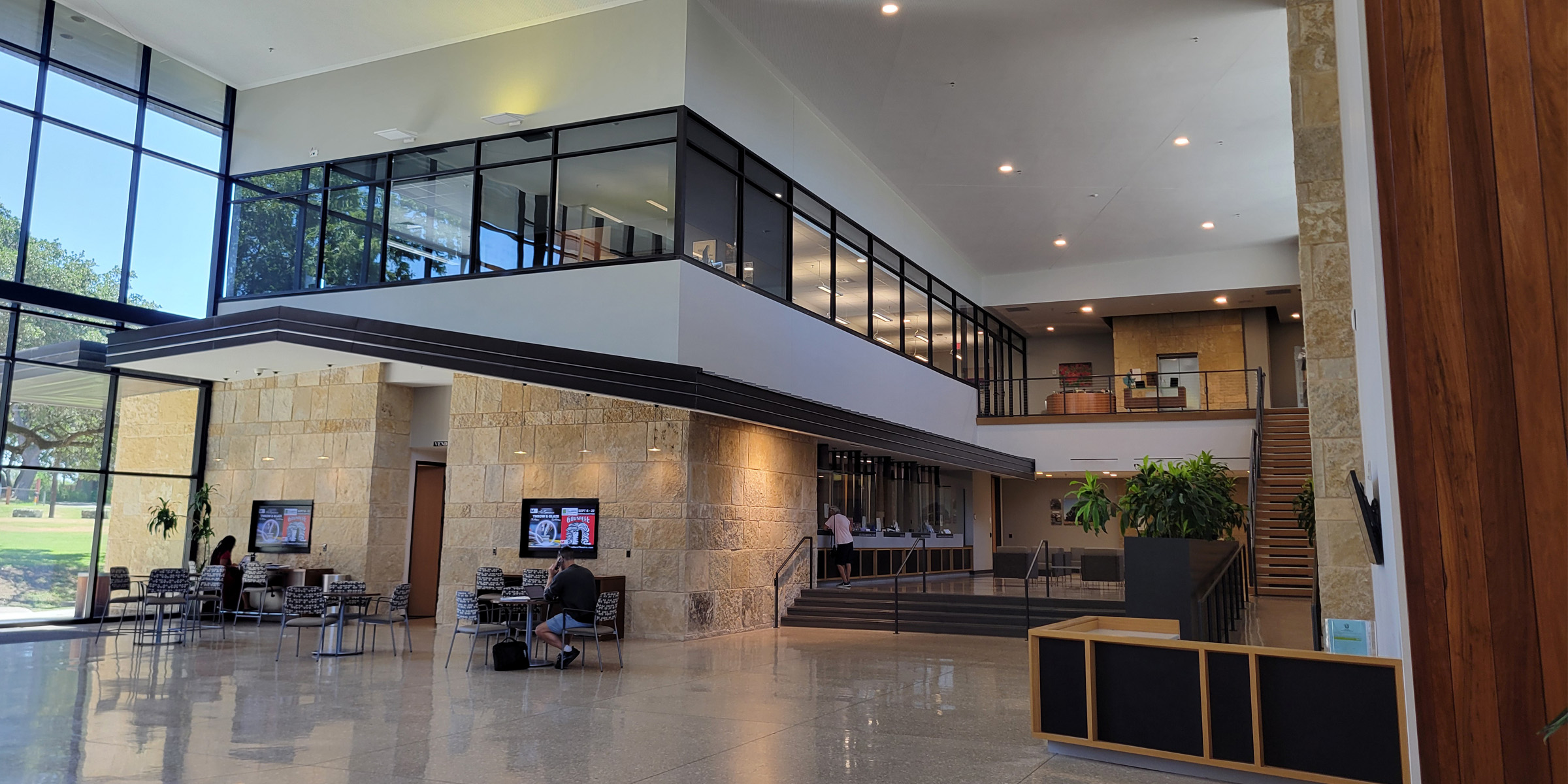 Buda Municipal Building Indoor Lobby