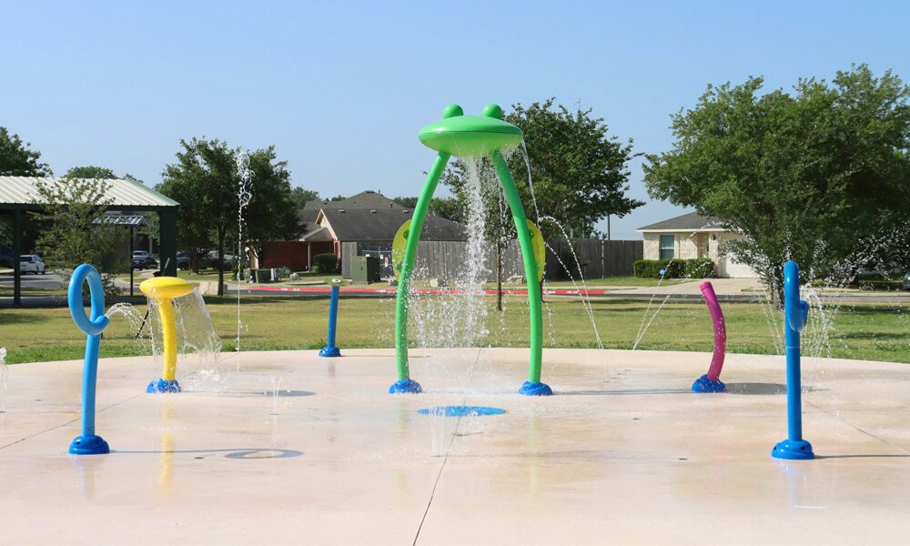 Green Meadows Park water feature