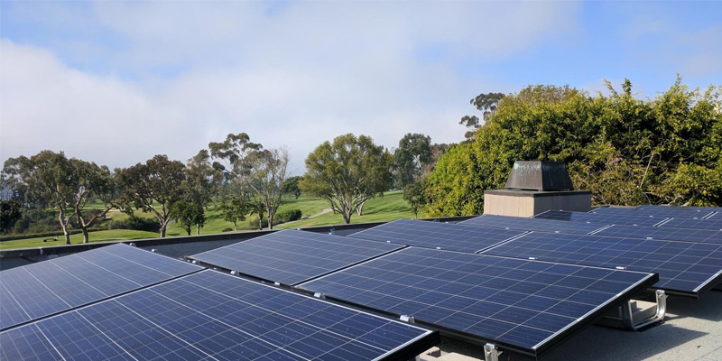 Greentech Renewables solar panels on roof